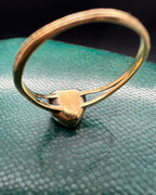 Ruby and diamond locket ring