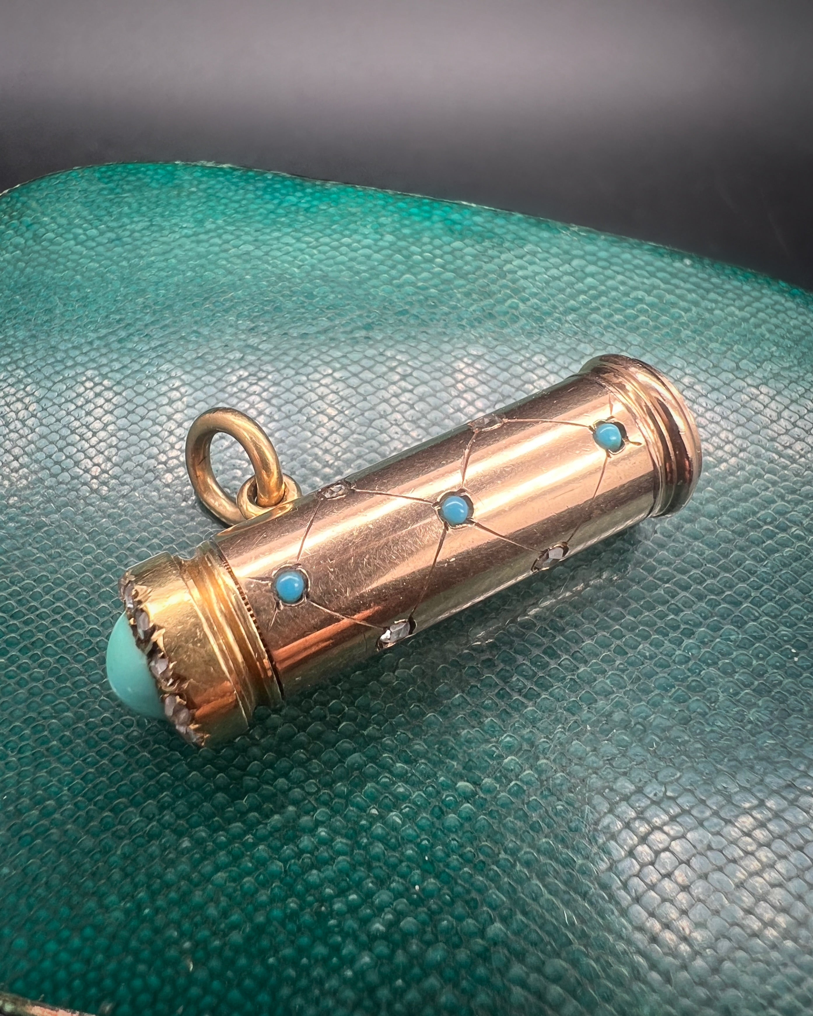 Miniature Telescopic Gold Pencil