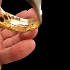 Edwardian Diamond Snake Ring