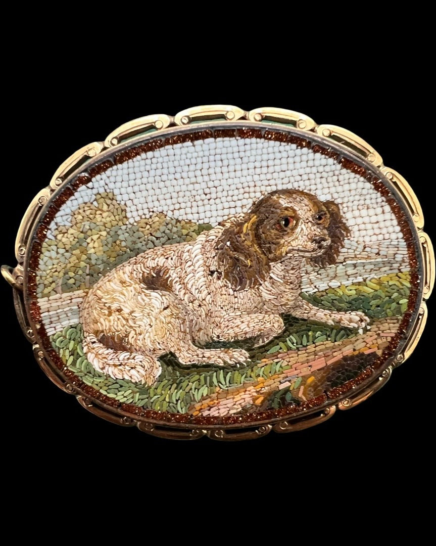 Micromosaic Spaniel