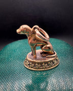 15 carat gold Regency Dog Fob
