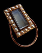 Georgian Envelope Locket Ring