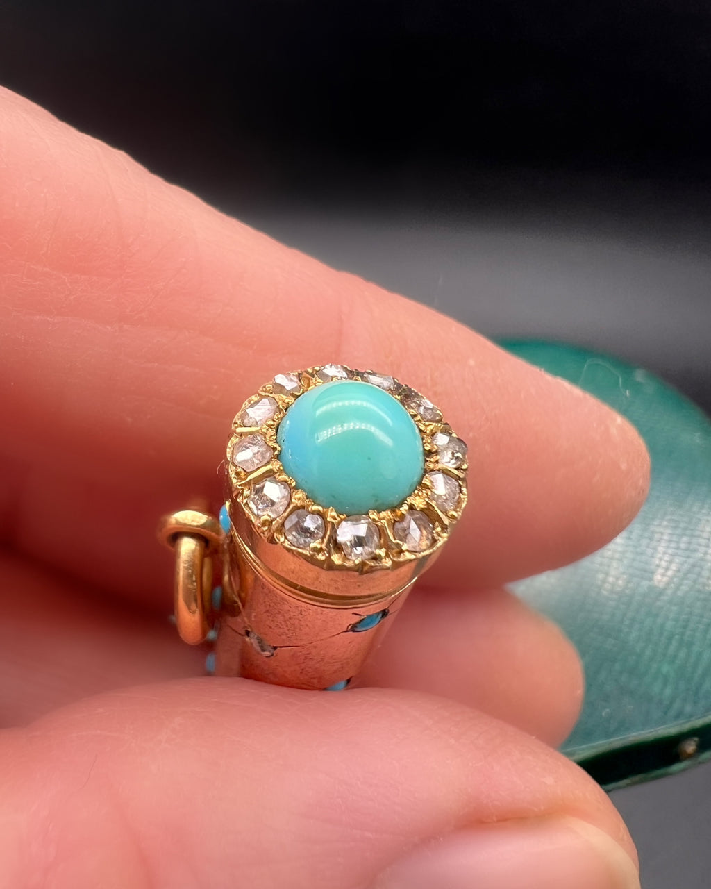 Miniature Telescopic Gold Pencil