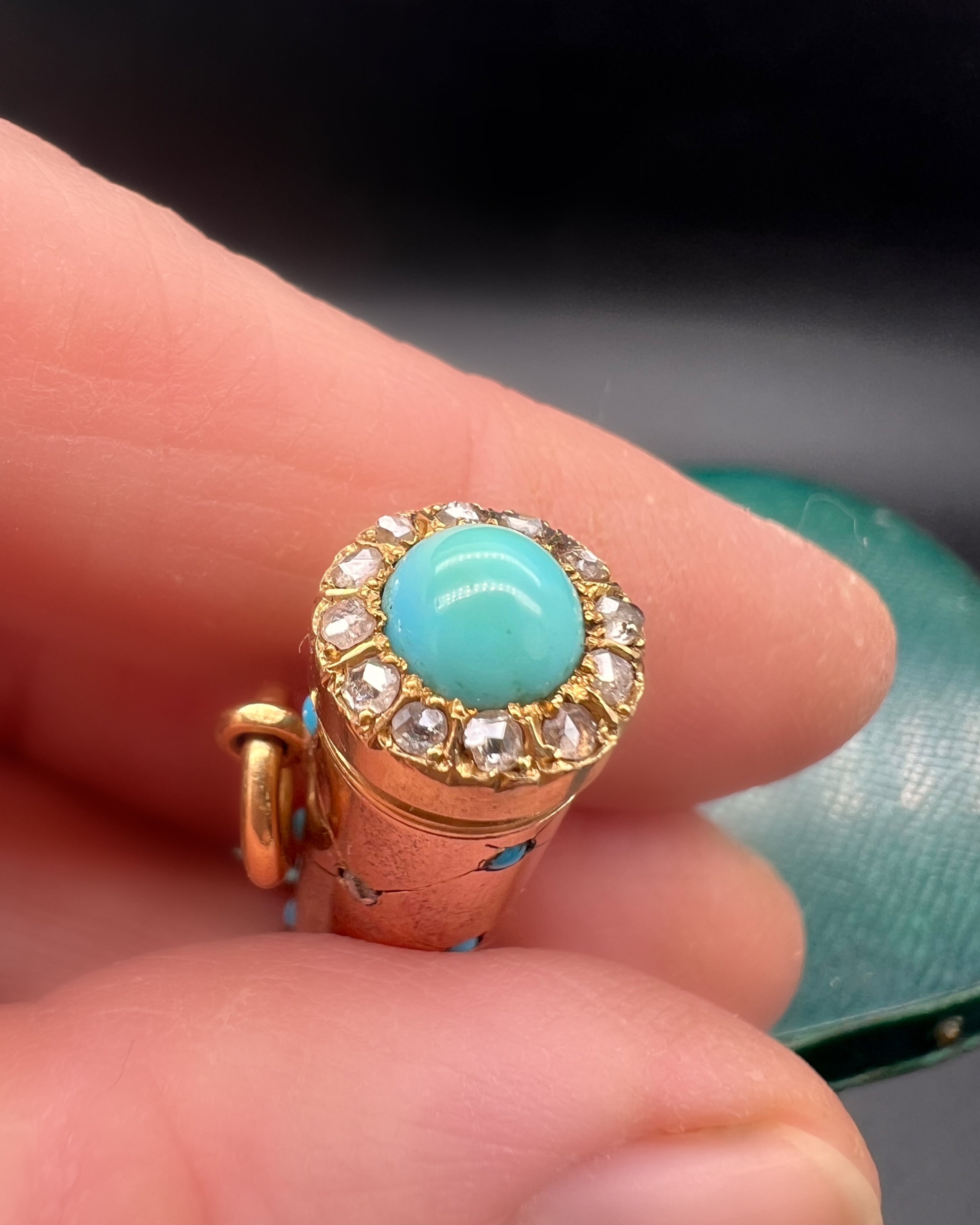 Miniature Telescopic Gold Pencil