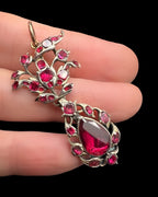 Garnet Rococo Pendant