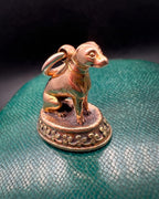 15 carat gold Regency Dog Fob