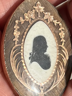 Mourning Silhouette Pendant