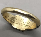 Mourning Ring for John Breeks 1838