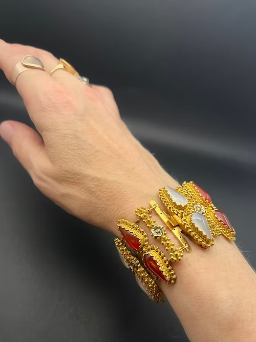 Georgian Pinchbeck Bracelet
