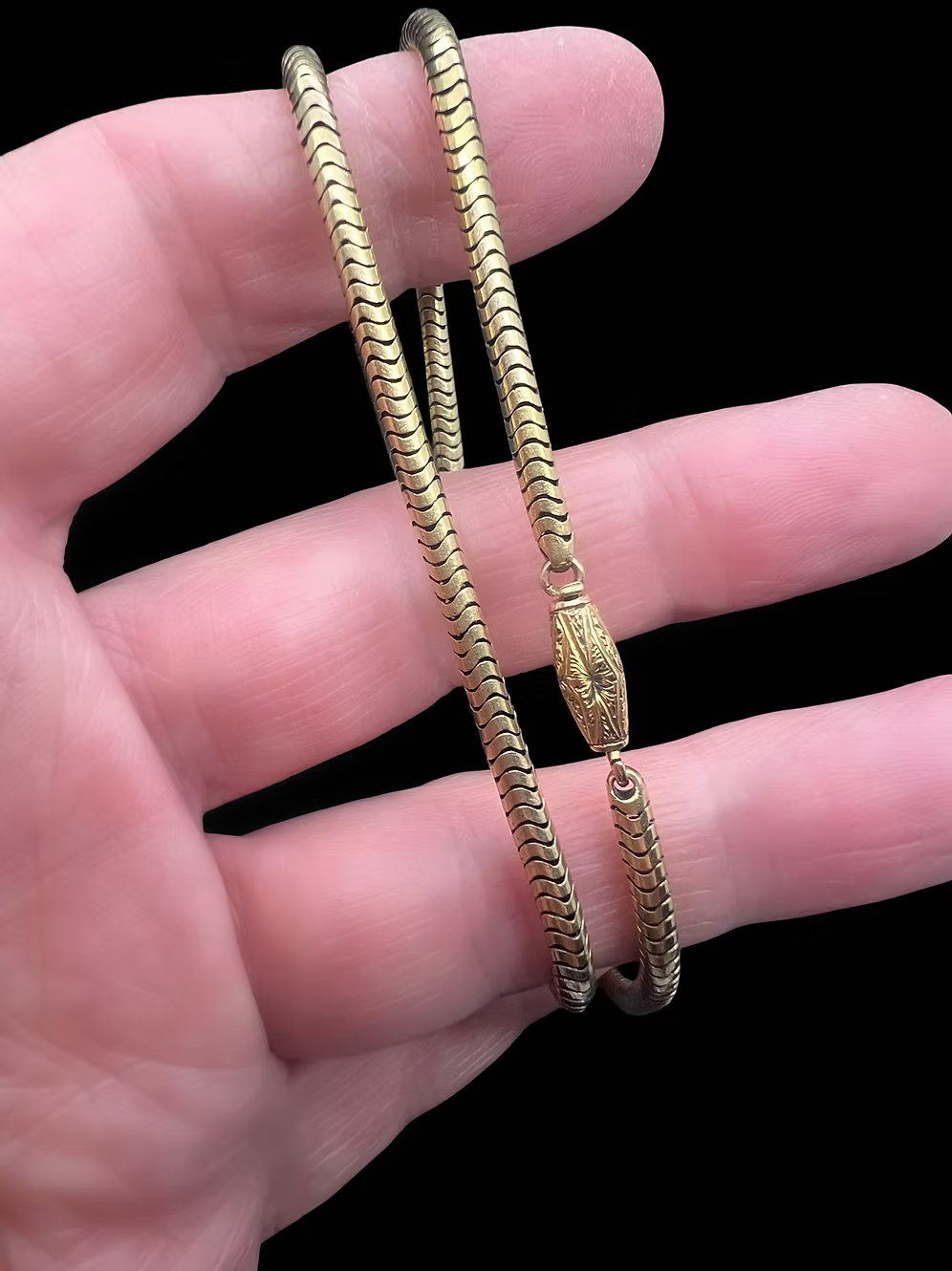 15 carat snake chain