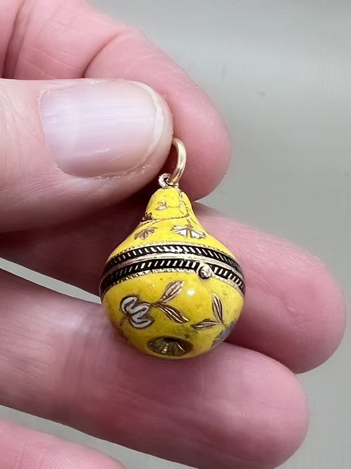 Swiss Enamel Pear c.1810