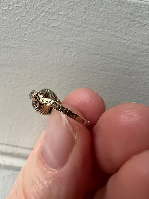 Georgian Rose Diamond Cluster 1741
