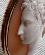 Roman Shell Cameo Portrait