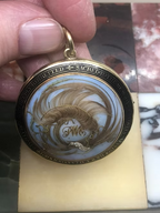 Opaline Mourning Locket