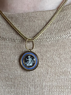 Grisaille Pendants