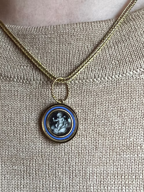 Grisaille Pendants