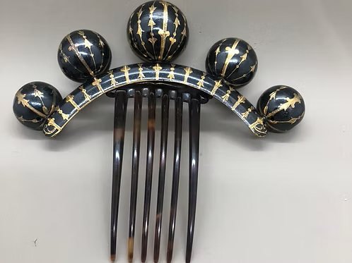 Enamel Hair Ornament