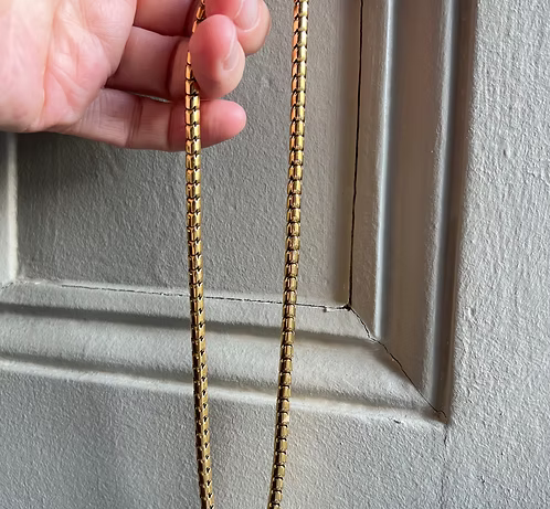 Victorian Snake-link chain