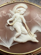 Ariel on a Bat