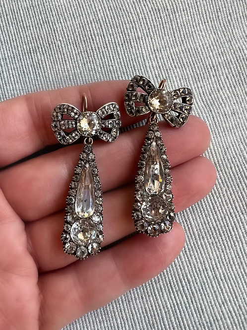 Georgian Paste Earrings