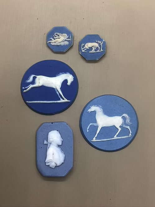 Group of Georgian Wedgwood Plaques