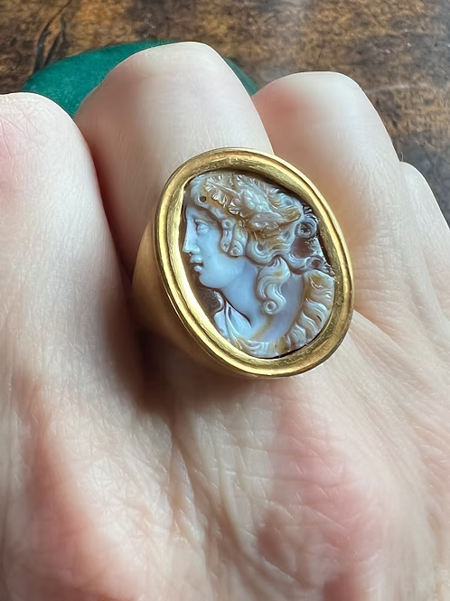 Bacchante Cameo Ring