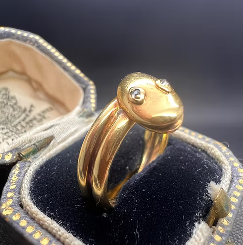 Victorian Snake Ring