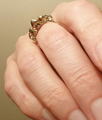 Figural Tudor Ring c.1580