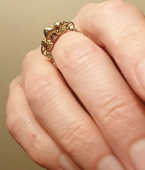 Figural Tudor Ring c.1580