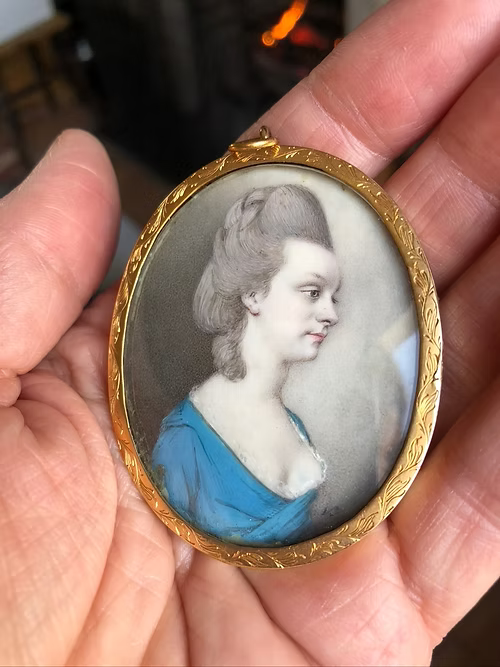Lady in Blue