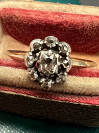 Old Cut Diamond Cluster