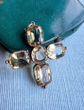 Victorian Citrine Cross