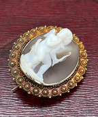 Seated Cupid Cameo