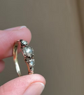 Georgian Rococo Diamond Ring