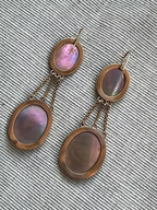 French Empire Agate Earrings