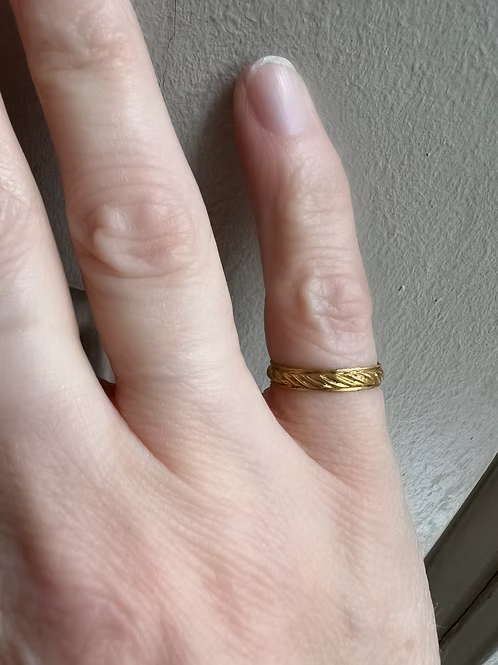 Tudor Posy Ring
