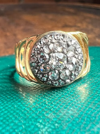 Georgian Diamond Cluster c.1820
