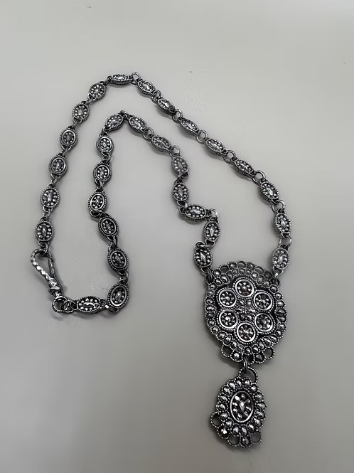 Georgian Cut Steel Necklace