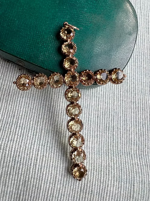 Regency Topaz Cross