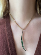 Georgian Leaf Pendant
