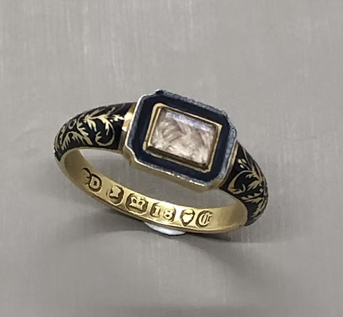 Mourning Ring for John Breeks 1838