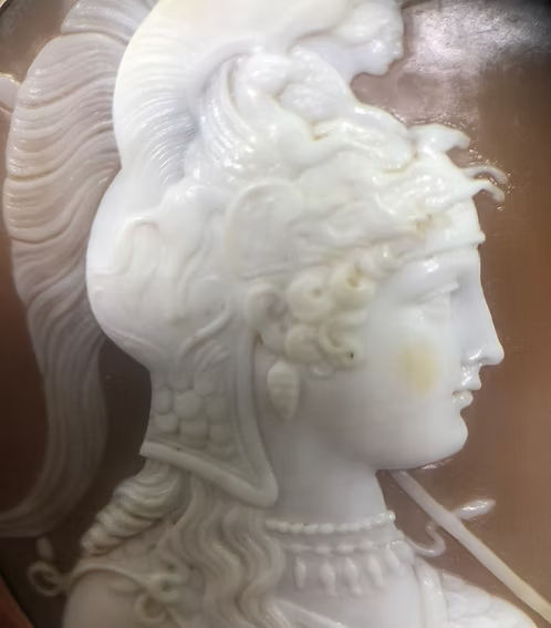 Minerva Shell Cameo c.1840