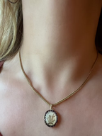 Georgian Moss Agate Pendant