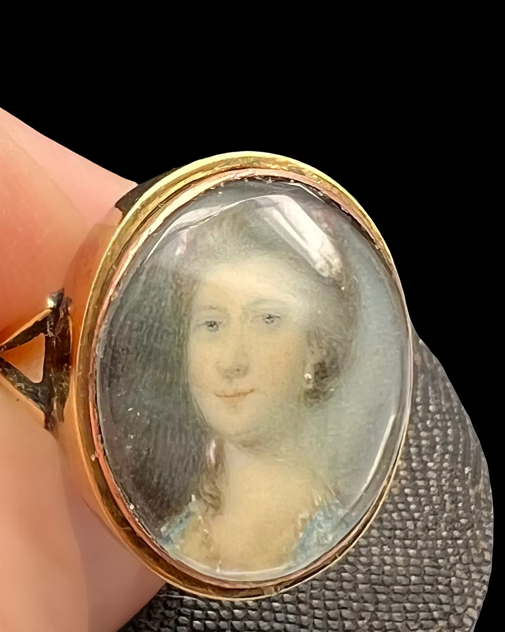 Portrait Miniature Ring