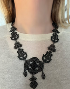 Berlin Iron Lyre Necklace