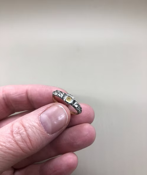 Crystal Cypher Ring c.1730