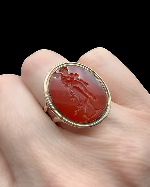 Omphale Intaglio Ring
