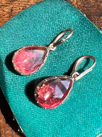Georgian Foiled Quartz Drops