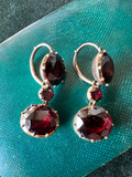 Georgian Garnet Earrings