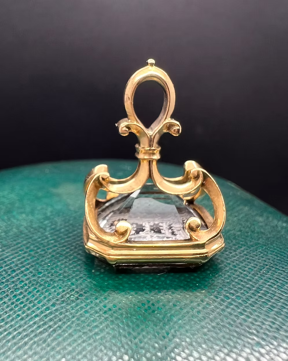 Rock Crystal Georgian Fob Seal